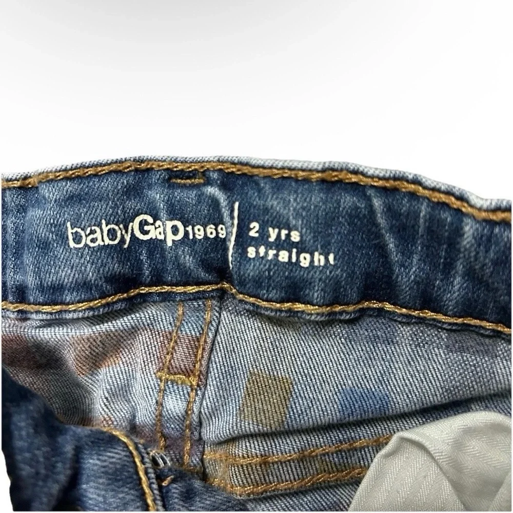 Toddler Boy Pants Jeans Stripes Checkered Size 18-24 Months - Picture 6 of 6